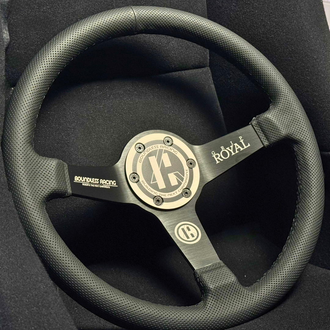 Grip Royal "Boundless Racing" Horn Button Delete Plate