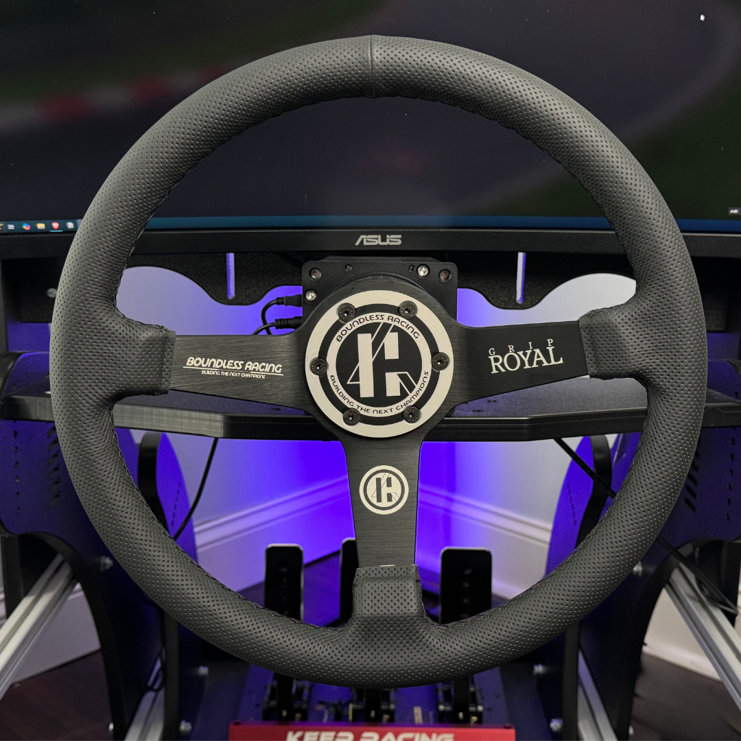 Grip Royal "Boundless Racing" Horn Button Delete Plate