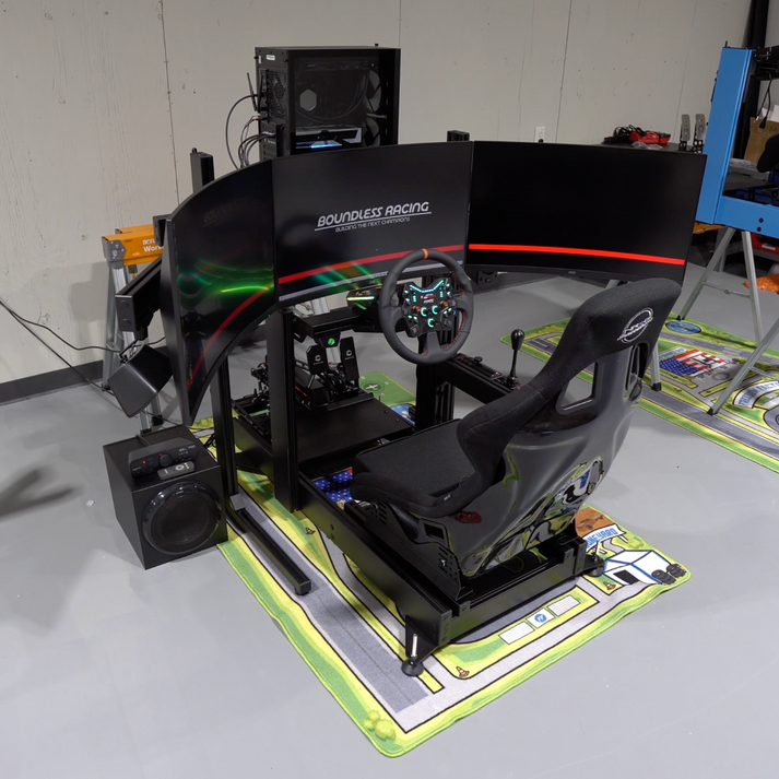 Square Tube Racing Simulator Fusion Turnkey Racing Simulator – Boundless Racing