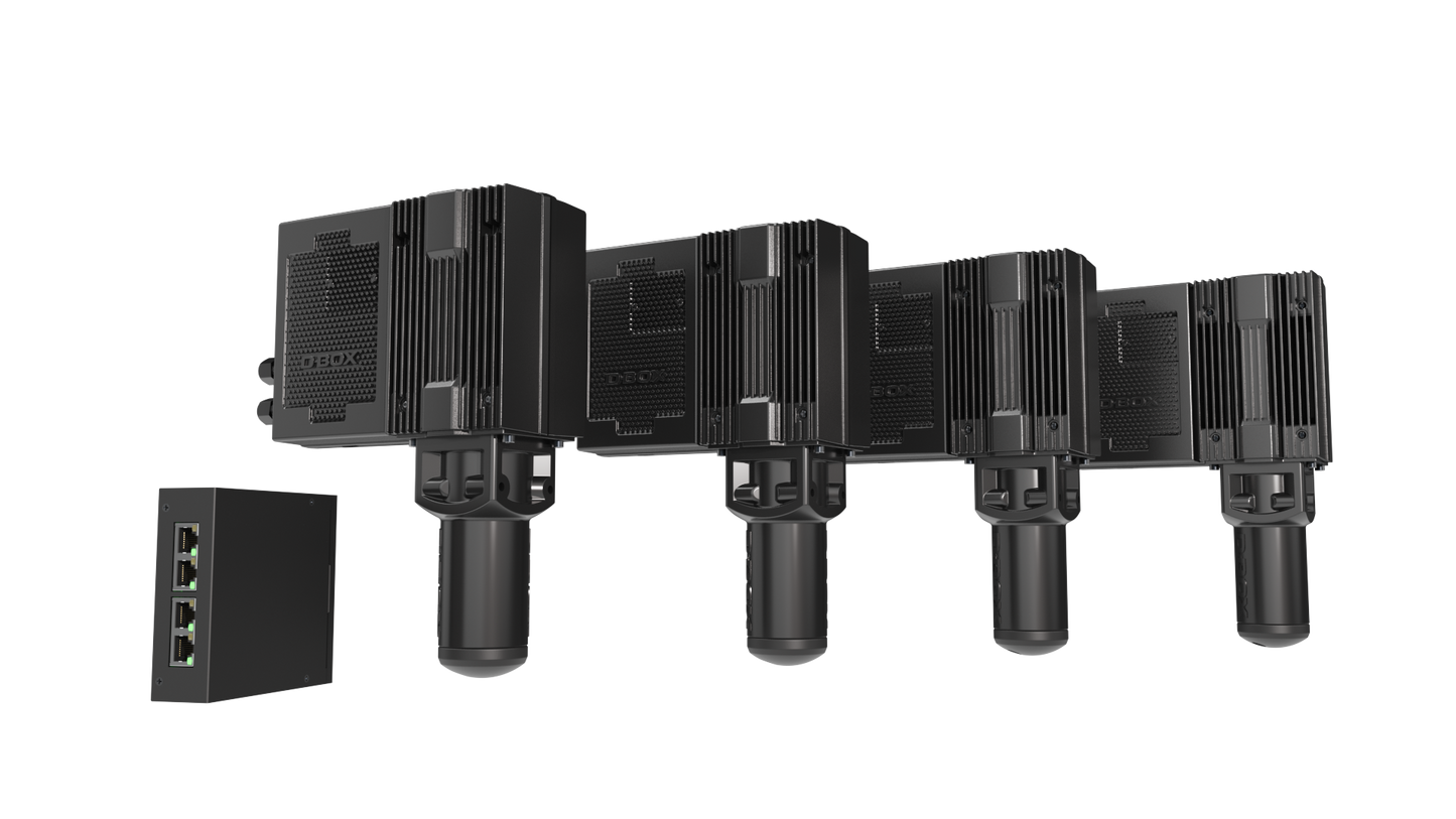 D-BOX Generation 5 4250i Haptic System (1.5" travel range, 4 actuators)