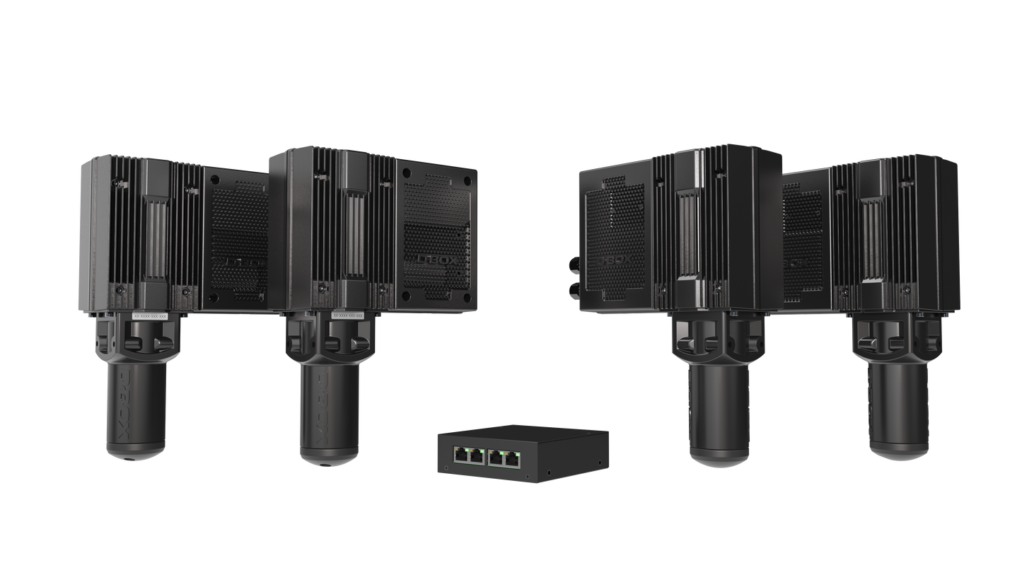 D-BOX Generation 5 4250i Haptic System (1.5" travel range, 4 actuators)