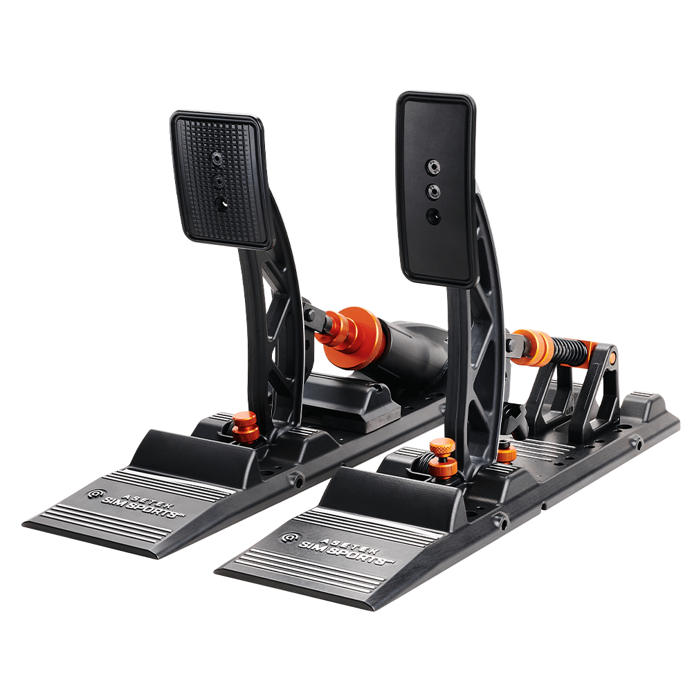Asetek SimSports Forte® S Series Brake and Throttle Pedals