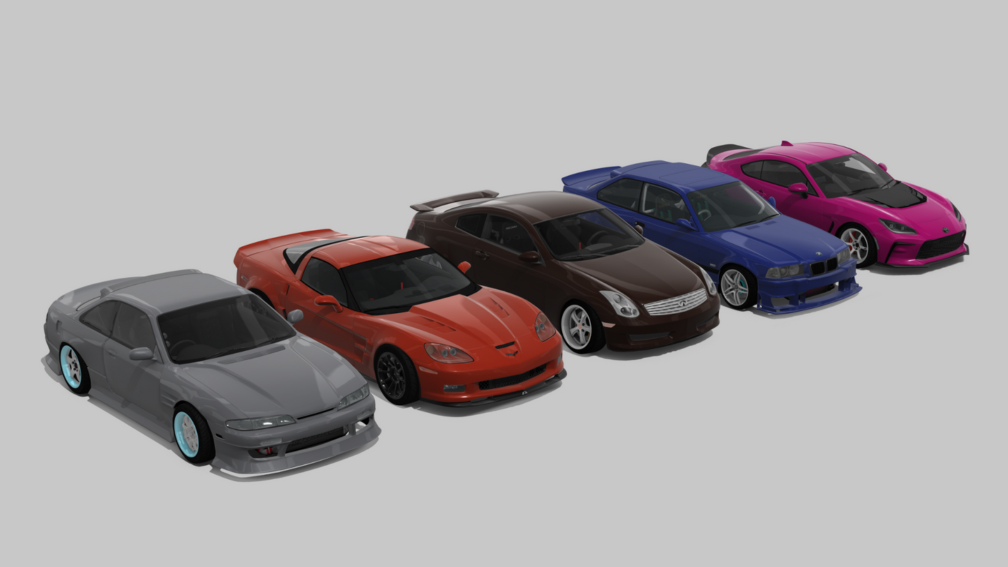 Boundless Racing Public Street Car Pack