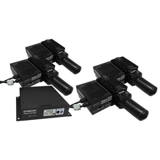 D-BOX Generation 5 4250i Haptic System (1.5" travel range, 4 actuators) BRACKETS INCLUDED