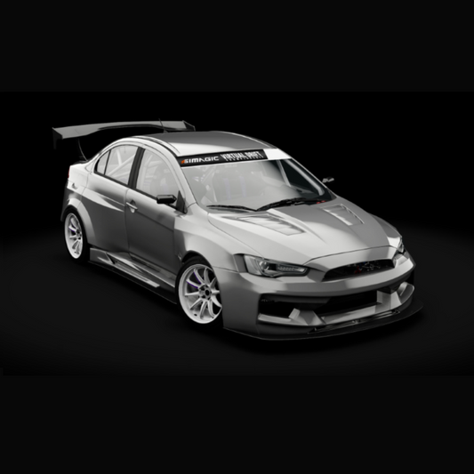Mitsubishi Evo X 5.0 Drift Setup