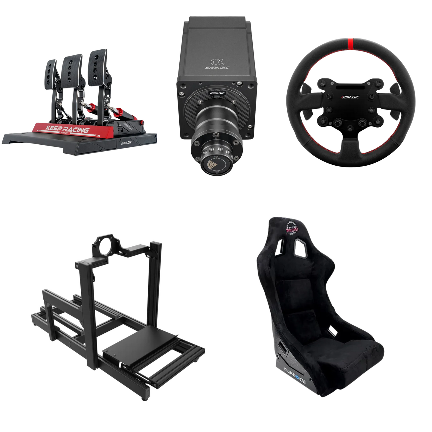 Boundless Racing Grassroots DIY Sim Racing Bundle