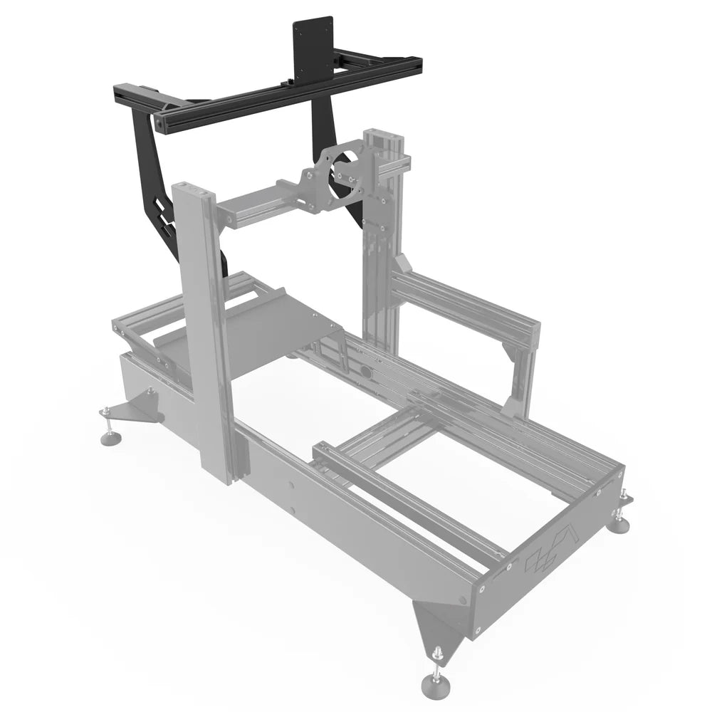ASR Integrated Single Monitor Stand – Boundless Racing